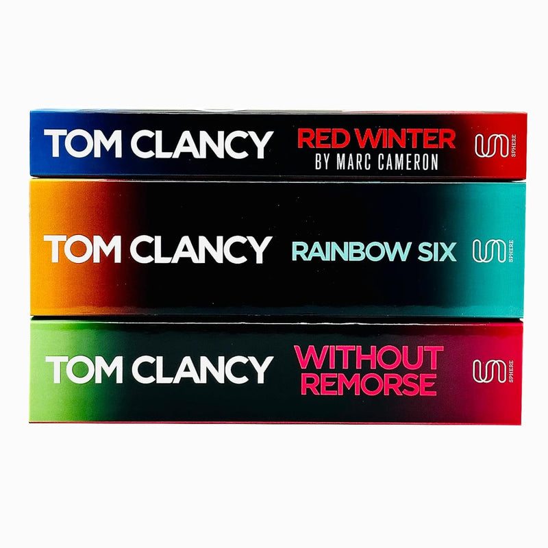 Tom Clancy Red Winter, Rainbow Six & Without Remorse By Marc Cameron & Tom Clancy 3 Books Collection Set