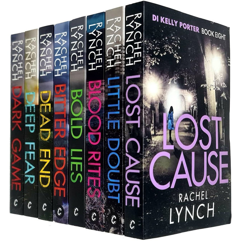 Rachel Lynch: DI Kelly Porter Series – 8 Books Collection Set (Dead End, Dark Game, Bitter Edge, Blood Rites, Deep Fear, Bold Lies, Little Doubt)