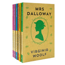 The Virginia Woolf Collection 6 Books set: (A Room Of One's Own, Mrs Dalloway, Between The Acts, The Waves, To The Lighthouse, Orlando)