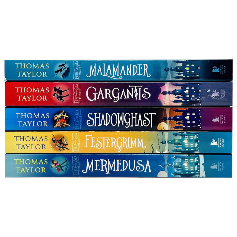 An Eerie-on-Sea Mystery Series 4 Books Collection Set By Thomas Taylor (Malamander, Gargantis, Shadowghast, Festergrimm)