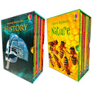 Usborne Beginners History & Nature 20 Books Collection Box Set