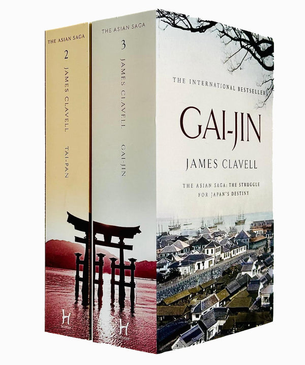 James Clavell Asian Saga Collection 2 Books Set (Tai-Pan and Gai-Jin)