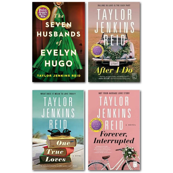 Taylor Jenkins Reid 4 Books Collection set (Forever, Interrupted, After I Do, One True Loves & The Seven Husbands of Evelyn Hugo)