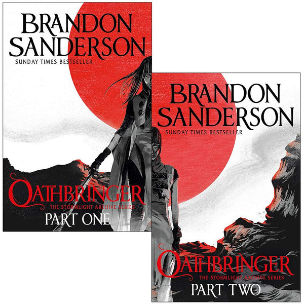 The Stormlight Archive Book Series: A 2-Book Set by Brandon Sanderson (Oathbringer Part 1 & 2)