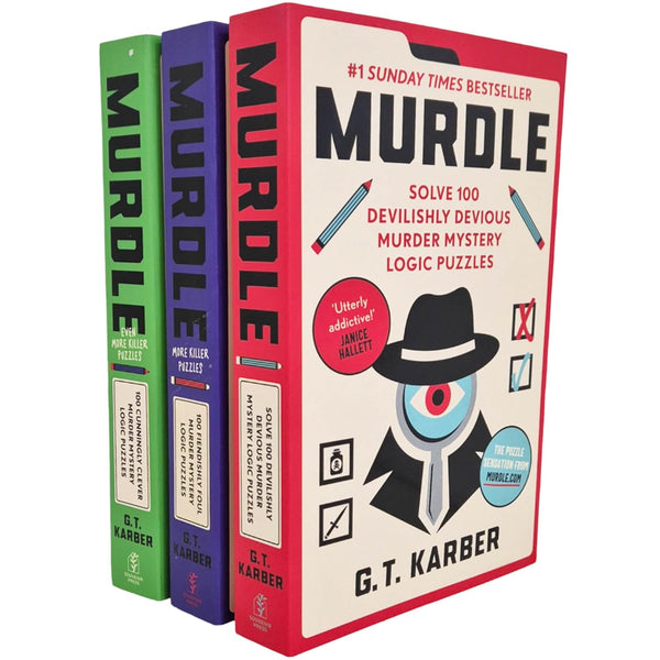 Murdle Puzzle Series 3 Books Collection Set (Murdle, Murdle: More Killer Puzzles & Murdle: Even More Killer Puzzles)