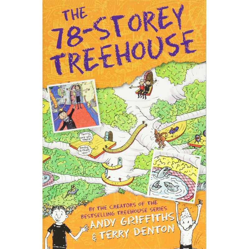 Andy Griffiths Treehouse Collection: 11 Books Set (Includes: 130-Storey, 117-Storey, 104-Storey Treehouse)