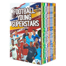 Football Young Superstars 12 Books Box Set: Jude Bellingham, Marcus Rashford, Phil Foden, Bukayo Saka, Kylian Mbappe