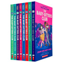 Babysitters Club Graphix 8-15 Books Collection Set: Full-Color Edition (Baby-Sitters Club Graphic Novel) (Logan Likes Mary Anne!, Claudia and the New Girl, Kristy and the Snobs & More)