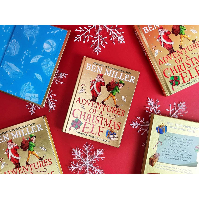 Ben Miller Christmas Elf Chronicles 3 Books Collection Set (Adventures of a Christmas Elf, Diary of a Christmas Elf, Secrets of a Christmas Elf)