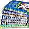 Diary of a Wimpy Kid Series 12-18 Collection 7 Books Set By Jeff Kinney (The Getaway, The Meltdown, Wrecking Ball, The Deep End, Big Shot, Diper Overlode & No Brainer)