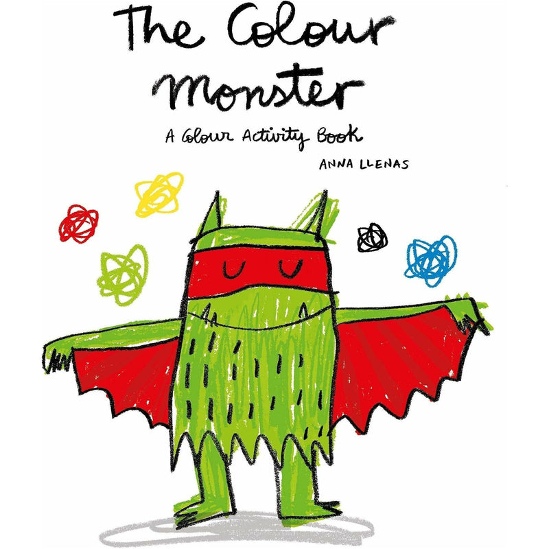 Anna Llenas Collection 3 Books Set (The Colour Monster, The Colour Monster: A Colour Activity Book, The Colour Monster Goes to School)