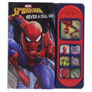 Marvel Spider-man - Never a Dull Day Sound Book - PI Kids (Play-A-Sound)