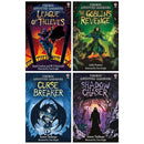 Adventure Gamebooks Series 4 Books Collection Set (Shadow Chaser, Curse Breaker, The Goblin's Revenge & League of Thieves)