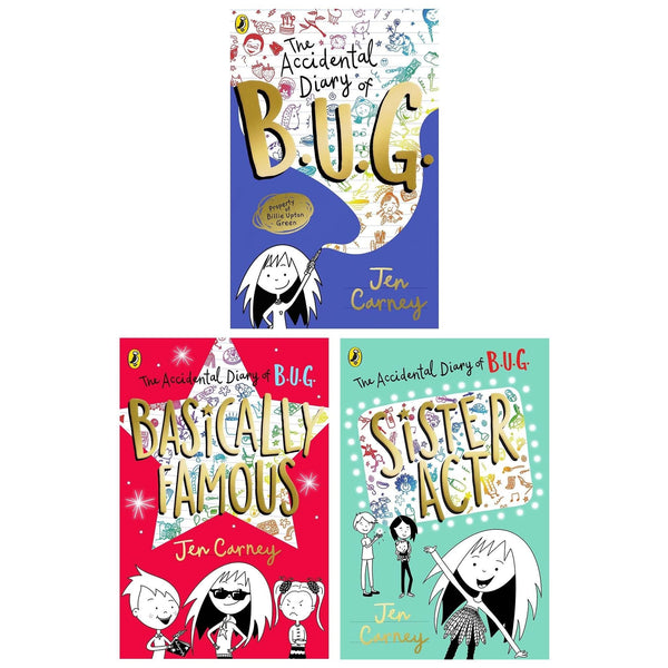 The Accidental Diary of B.U.G. Series – 3-Book Set (The Accidental Diary of B.U.G., Basically Famous, Sister Act)