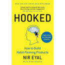 Nir Eyal 2 Books Collection Set (Indistractable (Paperback) & Hooked (Hardback)