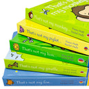 Usborne Touchy-Feely Books That's Not my... Collection 3: 5 Books Set (Fox, Giraffe, Lion, Piglet, Monkey)