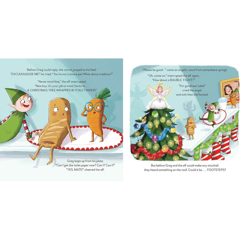 Greg the Sausage Roll: Santa's Little Helper: A LadBaby Book by Mark and Roxanne Hoyle