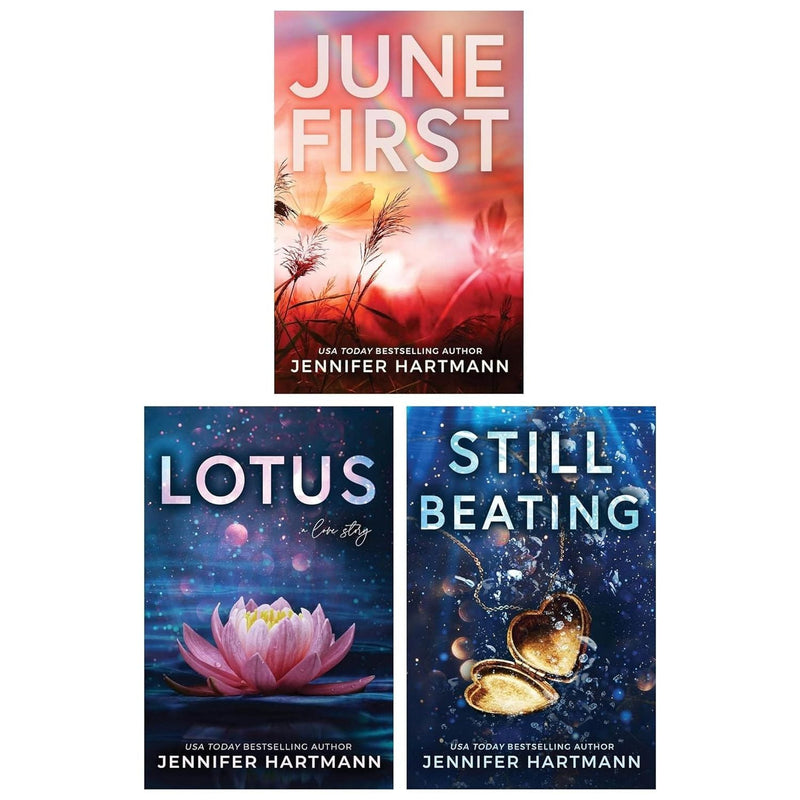 Jennifer Hartmann 3 Books Collection Set (Still Beating, Lotus & June First)