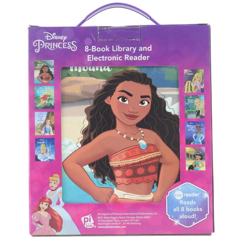 Disney Princess Moana, Cinderella, Rapunzel, and More! - Dream Big Princess Me Reader and 8-Book Library - PI Kids