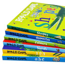 Roald Dahl Early Learning Pre-School Children Collection 6 Books Board Book Collection Set(Shapes, Words, Colours, Opposites, ABC & 123)