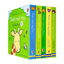 Usborne Touchy-Feely Books That's Not my... Collection 3: 5 Books Set (Fox, Giraffe, Lion, Piglet, Monkey)