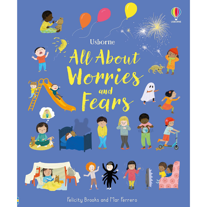 Usborne All About Feelings Friends And Families My First Books 5 Book Set By Felicity Brooks (All About Feelings, All About Families, All About Diversity, All About Friends & Worries and Fears)