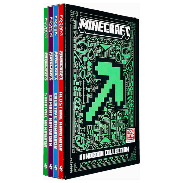 Minecraft: The Complete Handbook Collection by Mojang AB – 4-Book Box Set (Ages 8-10)