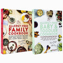 The Allergy-Free Baby & Toddler Cookbook & The Allergy-Free Family Cookbook By Fiona Heggie, Ellie Lux 2 Books Collection Set