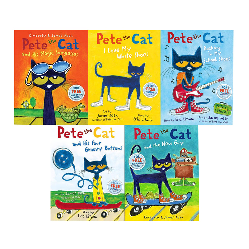 Pete the Cat 5-Book Collection (Favorite Stories)