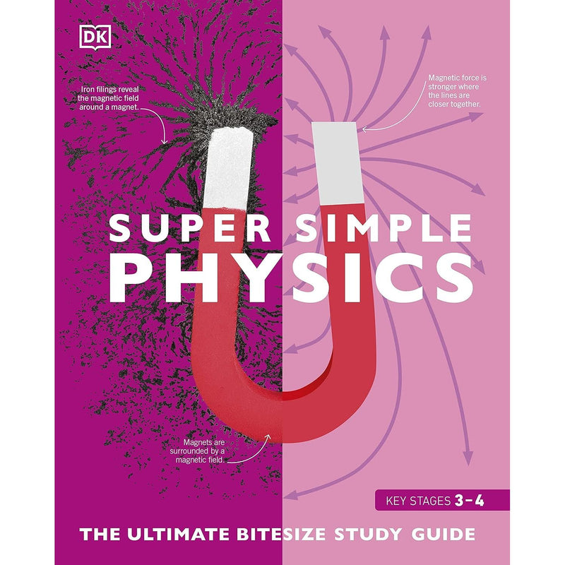 DK Super Simple Study Guide Series 3 Books Collection Set Maths, Chemistry, Physics