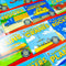 Wheels and Automobiles Collection 12 Amazing Books Set: (Hustling and Bustling Machines, Boats, Buses, Cars, Submarines, Trains, Trucks, Planes, Cranes, Tractors, Diggers, Rockets, Helicopters)