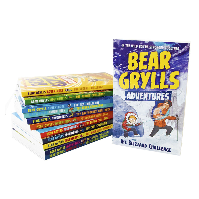 Bear Grylls: Complete Adventure Series - 12 Books Collection Set