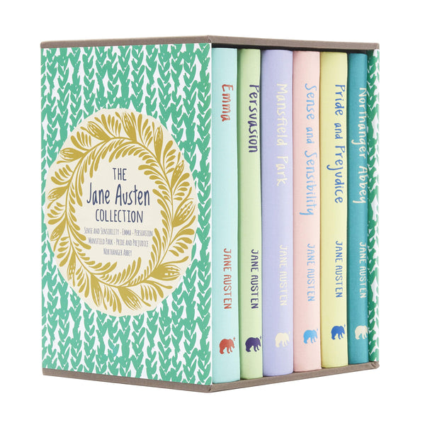 Jane Austen Collection: 6 Books Box Set (Sense and Sensibility, Emma, Persuasion, Mansfield Park, Pride and Prejudice)