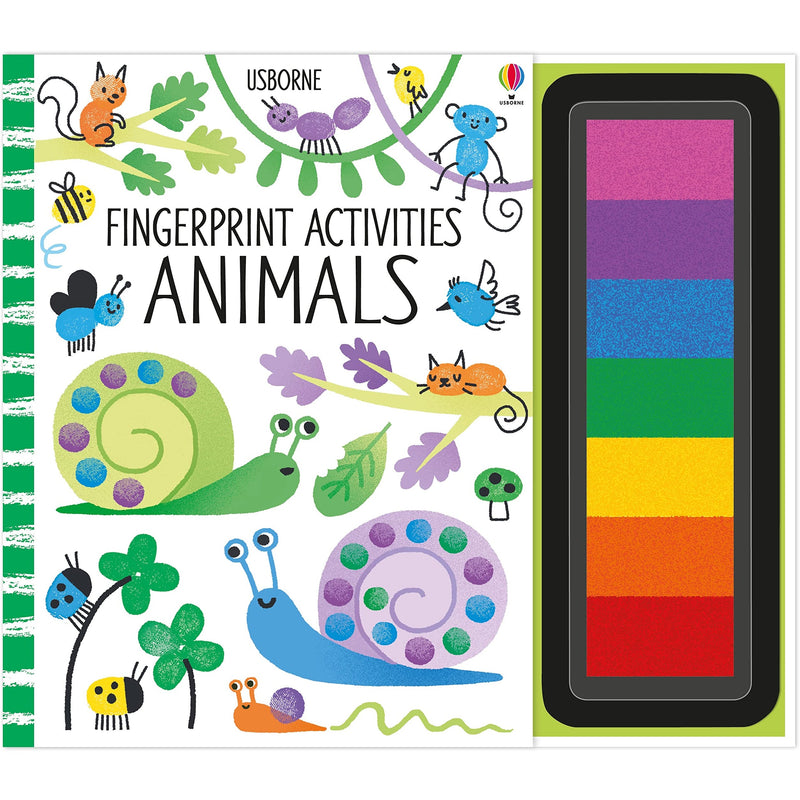 Fingerprint Fun with Usborne: Wildlife