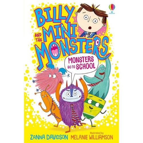 Billy and the Mini Monsters 6 Books Collection Set by Zanna Davidson SERIES 1 (Monsters go to School, on a Plane, In the Dark, Go to a Party! and More)