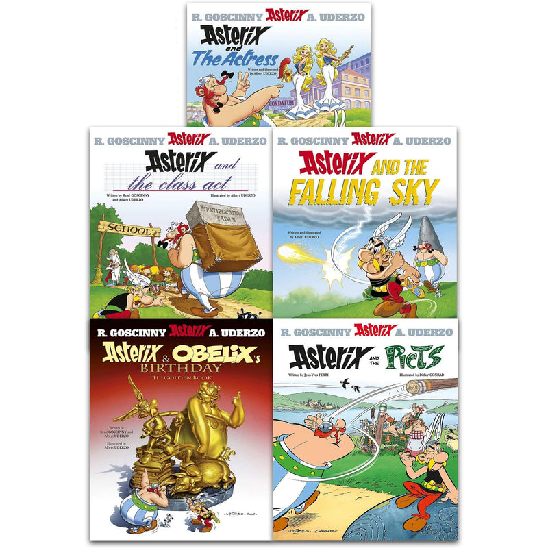 Asterix Series: 5-Book Collection (Books 31-35)