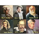 The Great scientists 6 Books Collection (Albert Einstein, Marie Curie, Charles Darwin, Isaac Newton, Galileo Galilei & CV Raman)