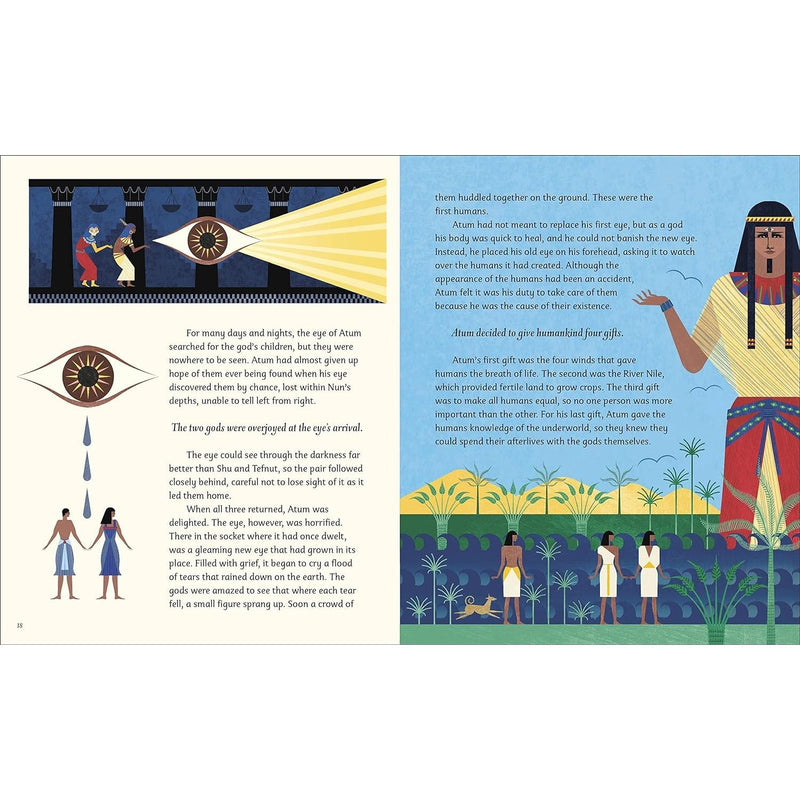 Egyptian Myths: Meet the Gods, Goddesses, and Pharaohs of Ancient Egypt (Ancient Myths)