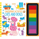 Fingerprint Fun with Usborne: Cats & Dogs