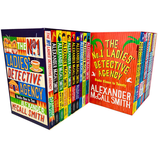 No. 1 Ladies' Detective Agency Series 20 Books Collection Box Set by Alexander McCall Smith (Books 1 - 20)