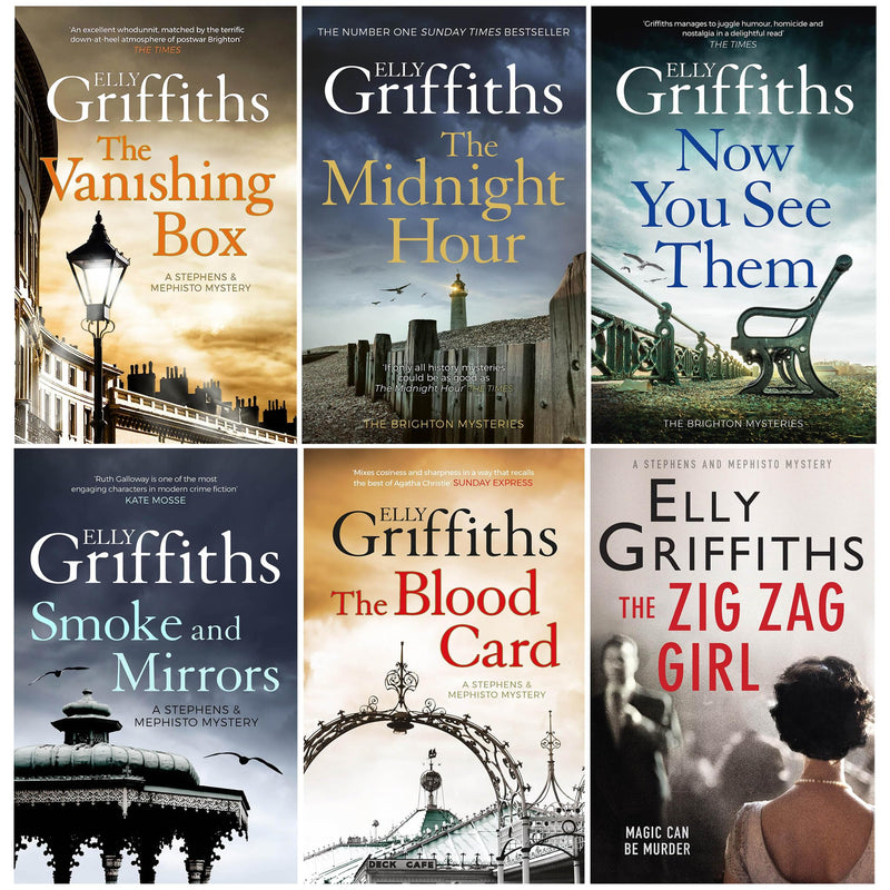 Elly Griffiths Brighton Mysteries – Books 1-6 Collection Set