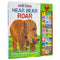 World of Eric Carle, Hear Bear Roar 30-Button Animal Sound Book - Great for First Words - PI Kids (The World of Eric Carle: Play-a-sound)