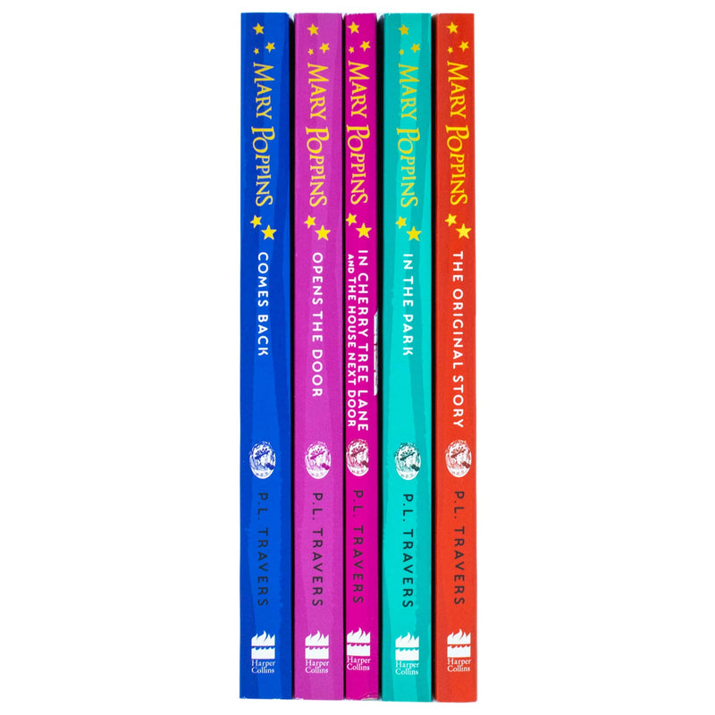 Mary Poppins: The Complete Collection - 5 Books Set by P.L. Travers