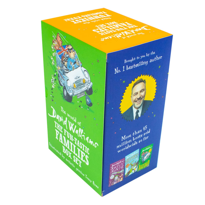 The World of David Walliams: Fun-Tastic Families Box Set: A brand new box set of funny stories from No. 1 bestselling author David Walliams