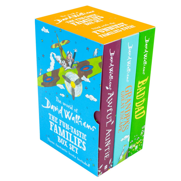 The World of David Walliams: Fun-Tastic Families Box Set: A brand new box set of funny stories from No. 1 bestselling author David Walliams