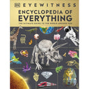 DK Human Body Encyclopedia, Eyewitness Encyclopedia of Everything 2 Collection Books Set