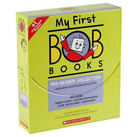 My First BOB Books Pre-Reader Collection: 24 Books Box Set (Alphabet & Pre-Reading Skills)