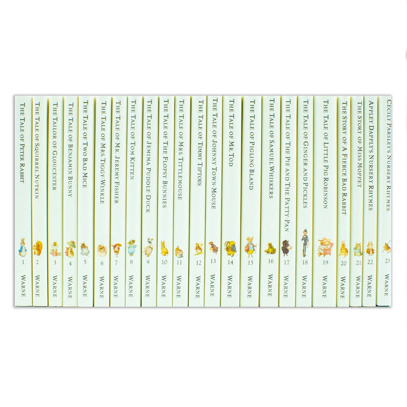 Beatrix Potter Books The World of Peter Rabbit Complete Collection 23 Books Set