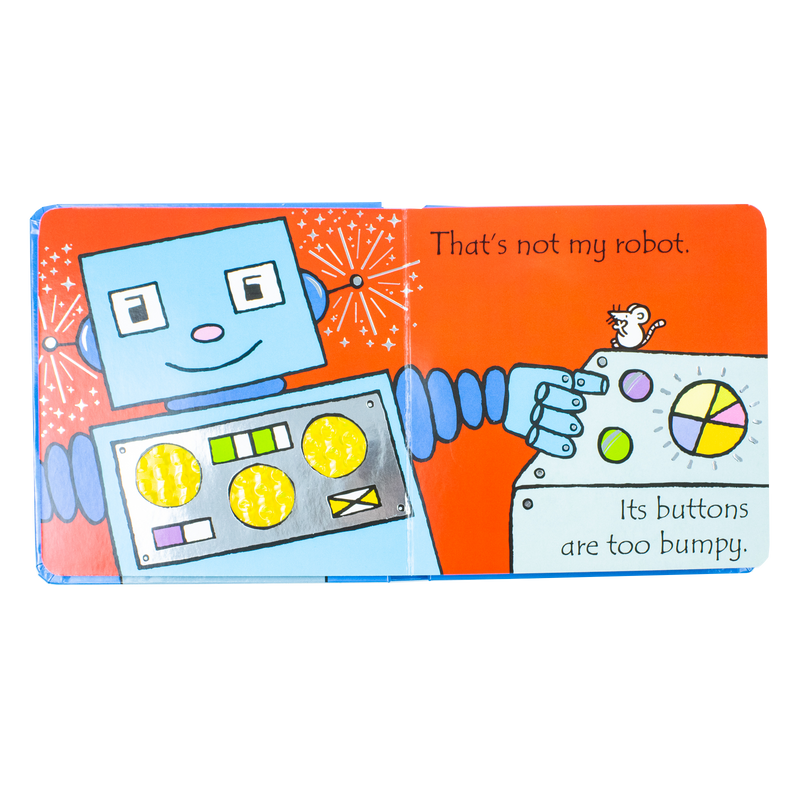 Usborne: That's Not My Robot – Touchy-Feely Board Book