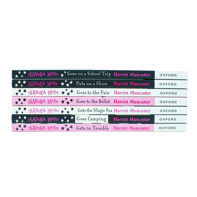 Isadora Moon 7 Books Collection Set by Harriet Muncaster NEW SERIES